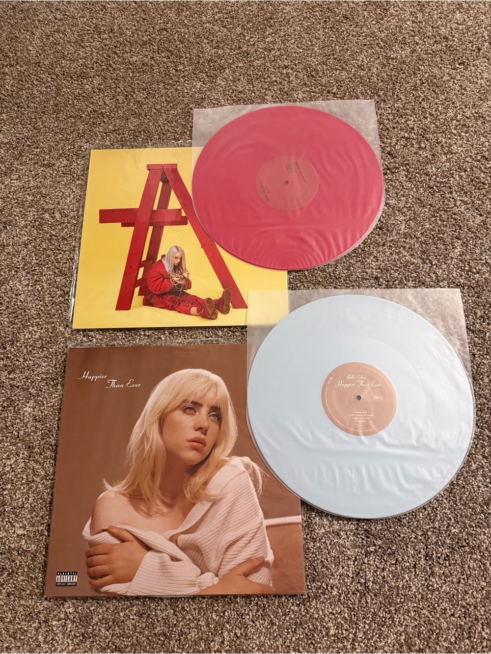 Billie Eilish vinyl bundle